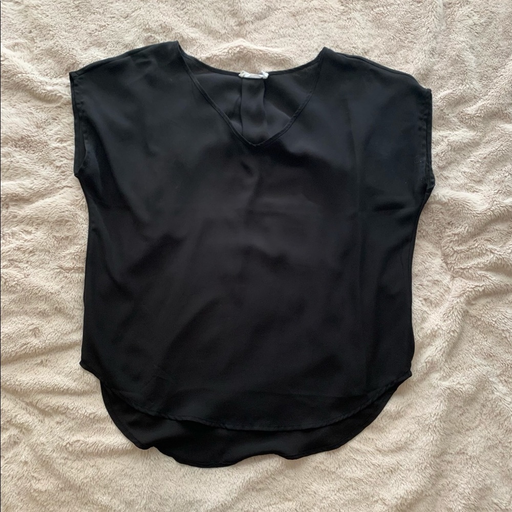 Flowy high low blouse
